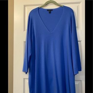 Eileen Fisher Tunic length Merino Wool sweater